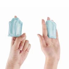 Cold Finger Gel Ice Packs by FOMI Care | 2 Pack | Cool Finger Sleeve for...