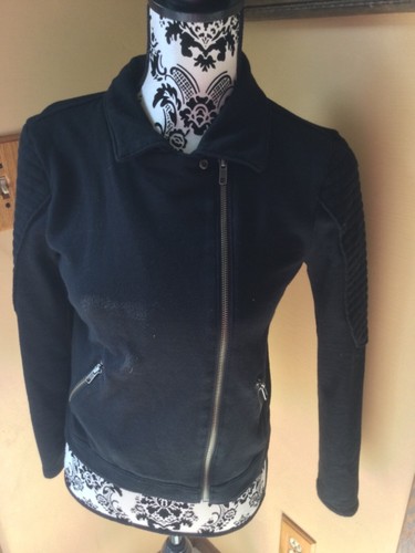 Cat & Jack Women’s Girls Sweater Size XL(14-16) Color Black Cotton Blend Zip At - Picture 9 of 12