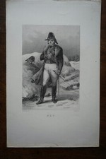 MICHEL NEY (1769-1815) PORTRAIT ENGRAVING 19th century, born in SARRELOUIS LORRAINE