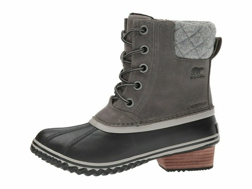 Sorel Slimpack II Quarry/Black Women's 