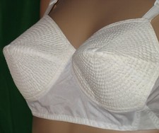 RARITÄT ungetragener VINTAGE*NATURANA*PERLON-Spitztüten-BH Gr. 65 B *NEU (0871