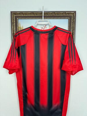 AC Milan Home football shirt 2004 Soccer Adidas Maglia Mens Jersey