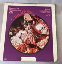 THE TEN COMMANDMENTS RCA SELECTAVISION VIDEODISCS PART 1  2