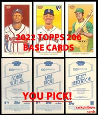2022 Topps 206/T-206 BASE Wave #1-5 YOUR CHOICE $2 or 2 Card Minimum YOU PICK!