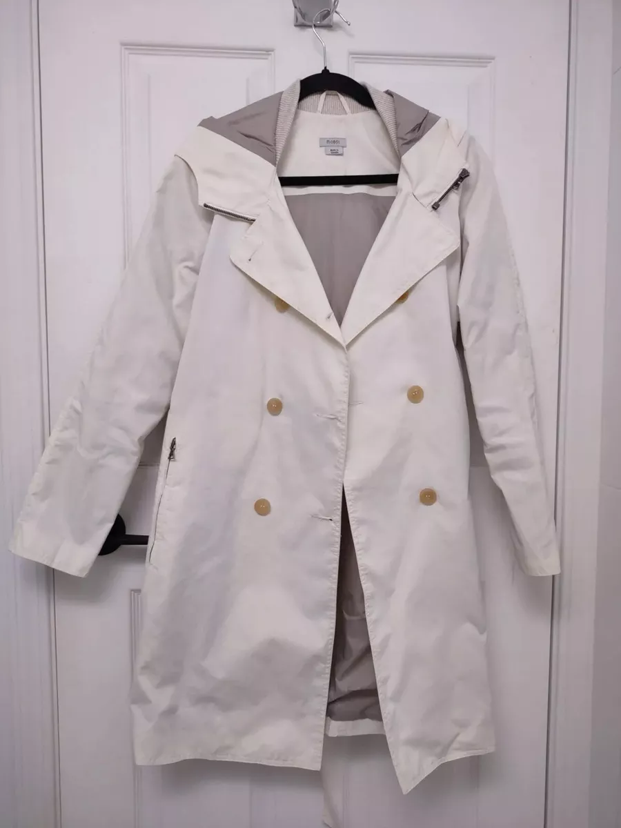 Cream clearance spring coat