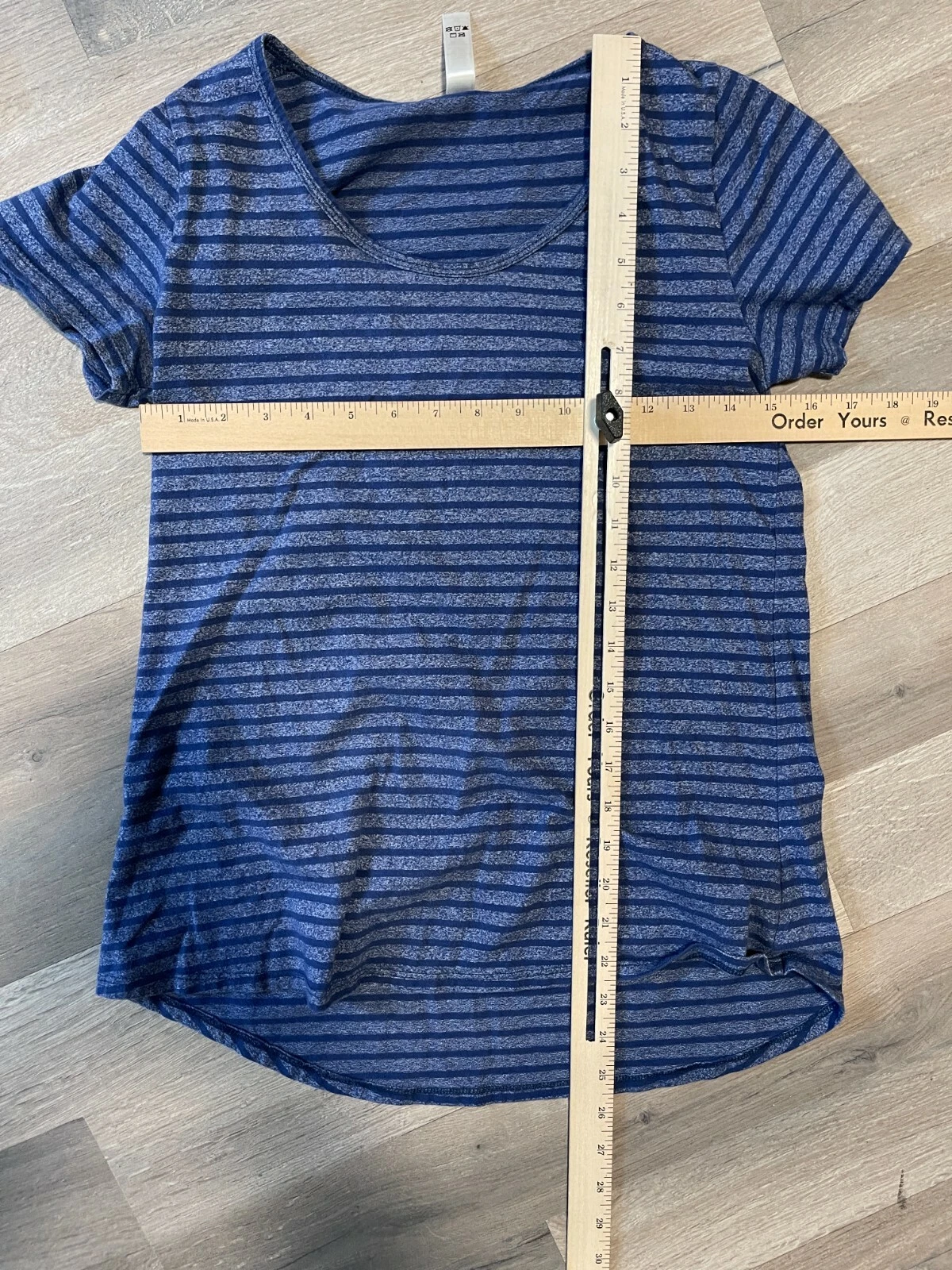 lularoe striped short sleeve shirt