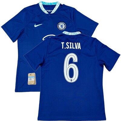 【新品未使用】Nike Chelsea FC T.SILVA シャツ Mサイズ 新品未使用】Nike Chelsea FC T.SILVA シャツ Mサイズ
