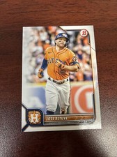 2022 Bowman #35 Jose Altuve - Houston Astros Combined Shipping