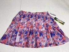 Kyodan Woman's Small Multicolor Active Wear Golf Yoga Skort w Compression Shorts