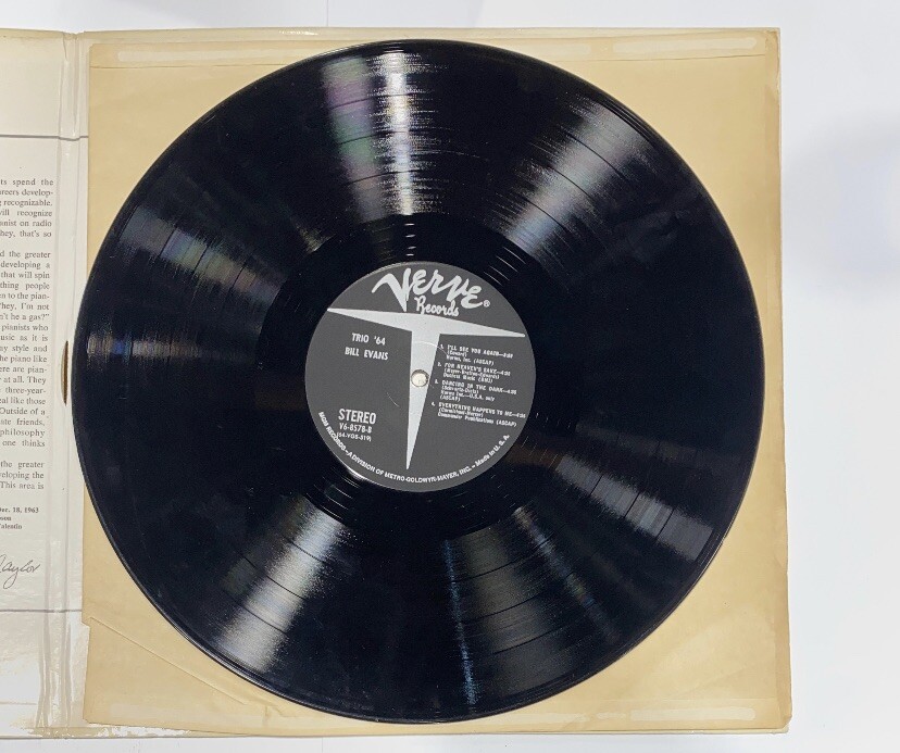 BILL EVANS: Trio 64 US Verve Stereo V6-8578 Jazz LP vg+ Vinyl Paul