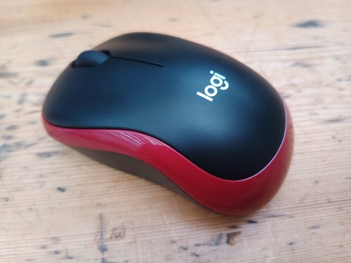 Logitech - Wireless Mouse - Model: M185