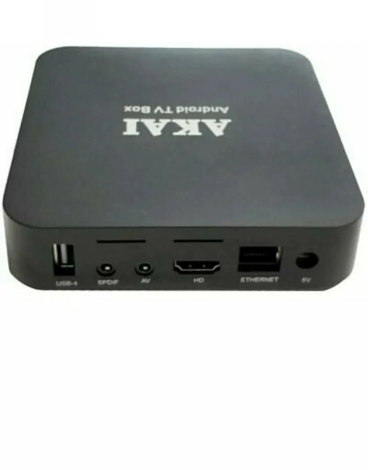 Akai AKSB216 2gb Ram 16gb Rom Android Smart TV Box - 4K Ultra HD - Wi-fiI - Immagine 2 di 3