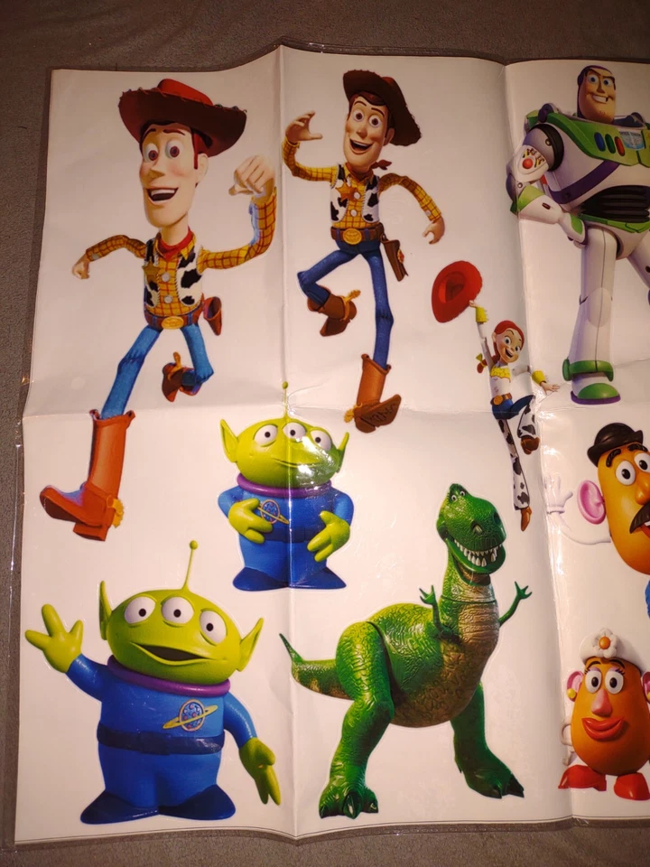 Toy Story 2  (13) Piece Wall Decals New Woody Jessie Buzz Aliens & More Kids  - Image 3 of 4