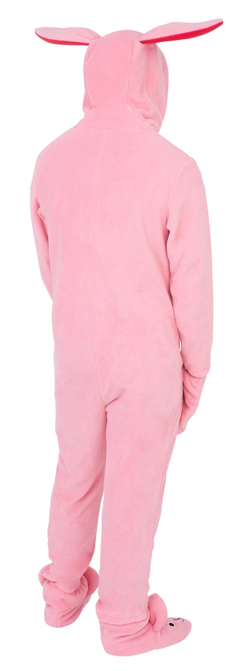 Unisex A Christmas Story Bunny Union Pajama Replica Halloween Cosplay Costume - Image 2 of 4