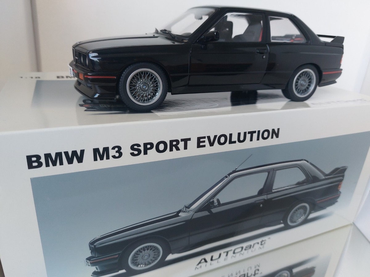 オートアート  1/18 【希少】BMW M3 SPORT EVOLUTION AUTOart BMW M3 Sport Evolution Black 1:18 In Box | eBay