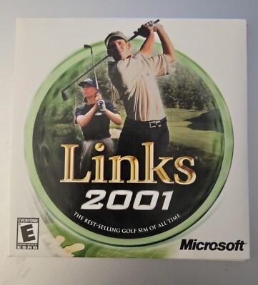 Microsoft Links 2001 Golf Sim PC-CD Game