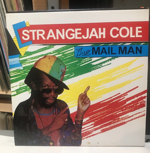 STRANGEJAH COLE The Mail Man Lp JA pressing Wacam Records roots reggae old/new