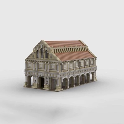 Global Icon MOC-171871 Antike römische Basilika Bausteine Set (20132 Teile)