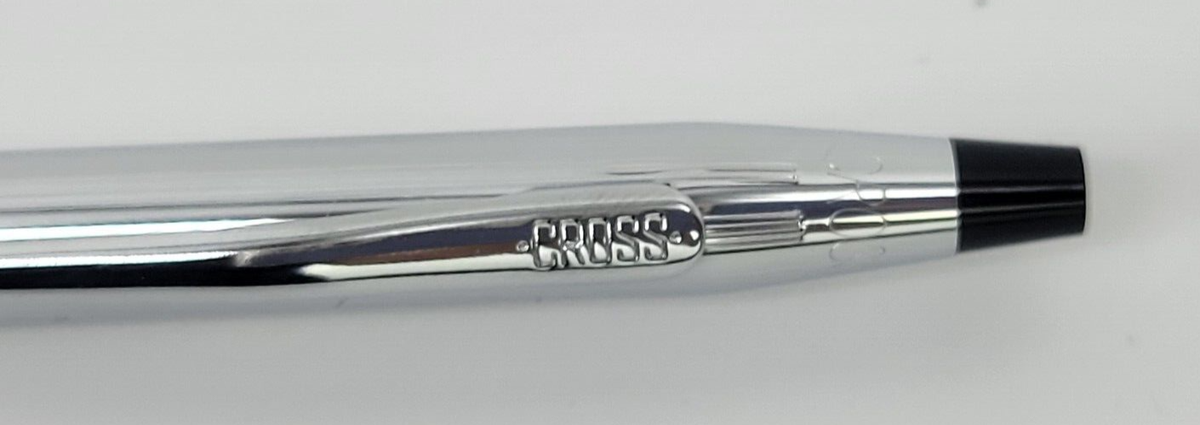 Cross Silver Ballpoint Pen with Black Ink - Ships Free within US