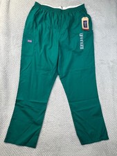 Cherokee Scrub Pants Teal Green Size XL Pull on NWT Style 4200