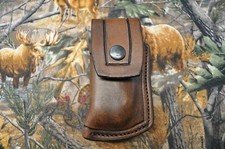 Custom Handmade Sheath for Leatherman Wave-L. Handed Sheath Only 