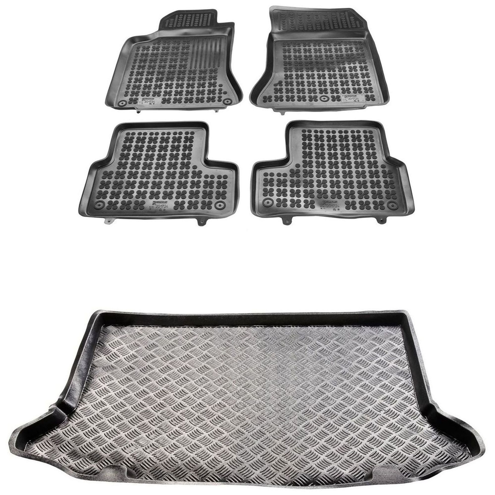 Tapis de coffre imperméable et tapis de sol étanches Mercedes W177