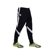 Men's México Training Long Pants Arza Color Black with White Made In USA