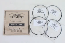 Fremont Blackline Fluorocarbon Ukulele Strings Soprano Concert Hard Set