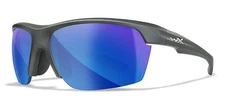 New Wiley X SWIFT Youth Sport Sunglasses | Graphite / Blue Mirror Lens