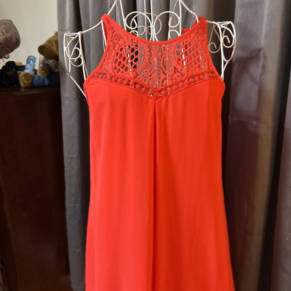 IZ Byer Crochet Lace Racerback Dress - Image 2 of 4