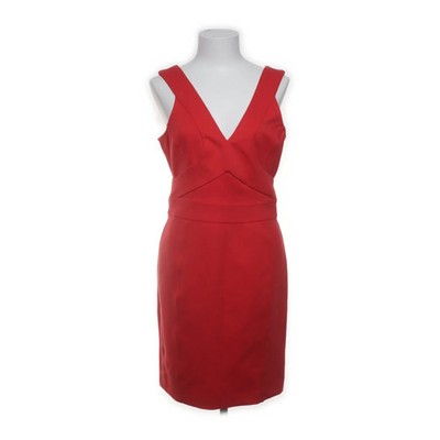 Ted Baker, Kleid, Größe: S, Rot, Baumwolle/Elasthan/Polyester, Einfarbig #1DD