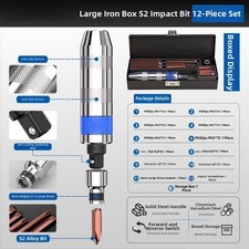 FOR Impact Screw Extractor Set Suitable for Manual or Drill Attachment Use