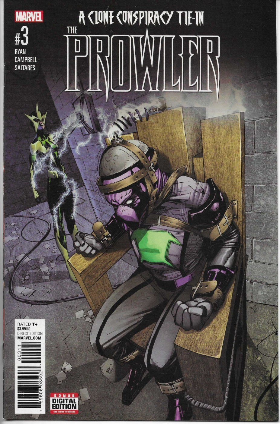 PROWLER (2016) #3 - Clone Conspiracy - Back Issue