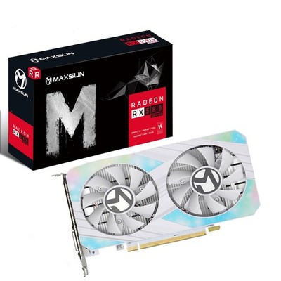 AMD Radeon RX 580 8GB 2048SP GDDR5 Computer Video Graphics Card GPU for PC Ga...