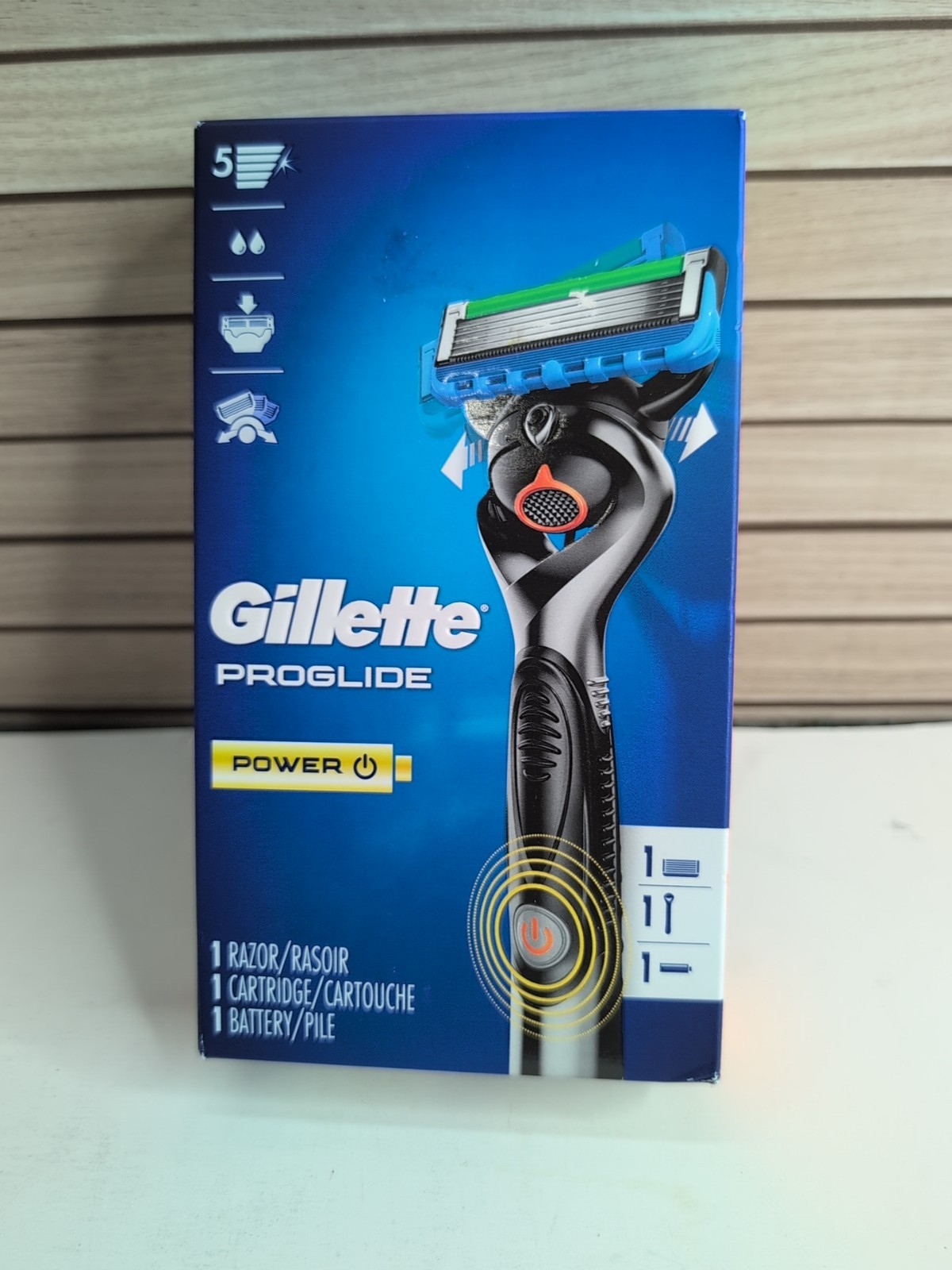 Gillette Fusion ProGlide Powered Men&rsquo;s Razor with Flex Bal