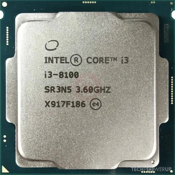 INTEL QUAD CORE i3-8100 @ 3.6ghz Desktop PC AIO CPU SOCKET LGA 1151 FCLGA1151 - image 3 of 3