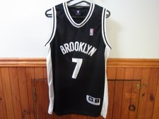 Adidas Brooklyn Nets Cameron Johnson 7 Jersey Men's XL Black NBA Basketball