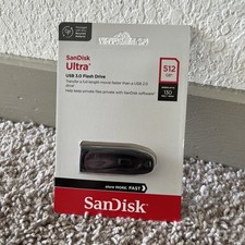 SanDisk Ultra 512GB USB 3.0 Flash Drive - SDCZ48-512G-A46 - New Sealed