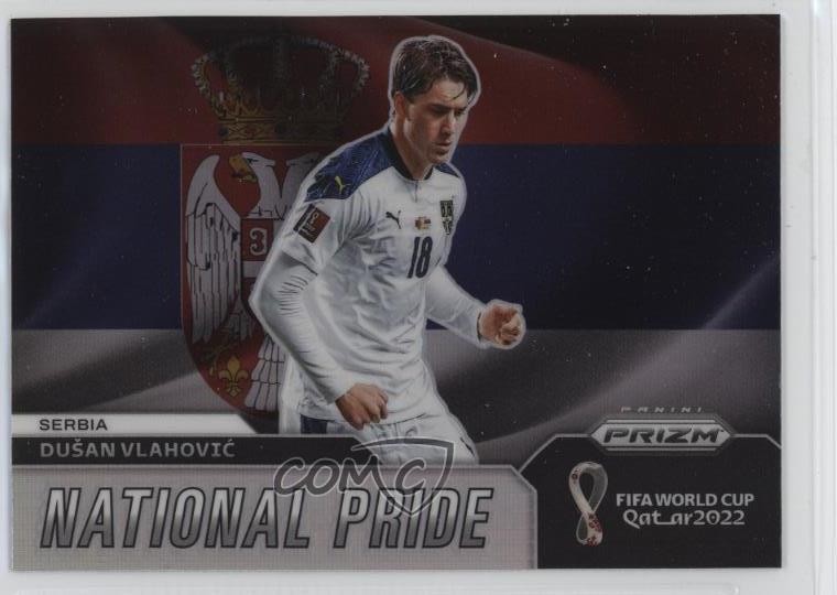 2022 Panini Prizm World Cup Qatar National Pride Dusan Vlahovic #24