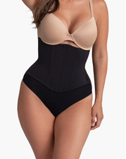 Honeylove Waisthero Waist Cincher Corset Shapewear 2X VAMP BLACK NWT WHWC0101