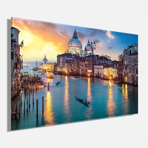 Wandbild VENEDIG ca. 78x118 cm – Leinwandbild Keilrahmen Deko modern