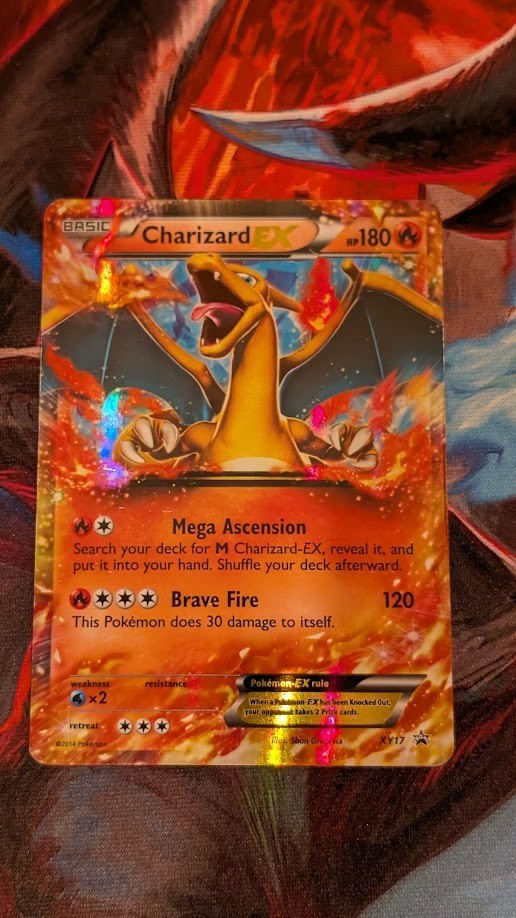 Pokemon Charizard EX XY17 XY Promos Black Star Promo