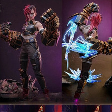 HT LOL The Piltover Enforcer Vi Action Figure Model IN  STOCK  1/6 Scale Anime