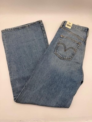 Levi's Women's Ribcage Wide Leg Jeans, Far and Wide, Size 28 x 32