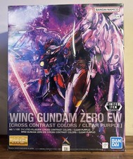 MG Wing Gundam Zero EW CLEAR PURPLE CROSS CONTRAST COLORS Gundam Base Limited