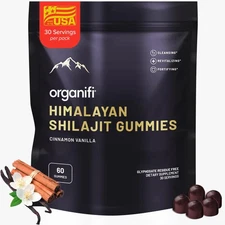 Organifi Shilajit Gummies - Himalayan Shilajit for Men and Women with PrimaVi...
