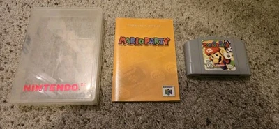 Mario Party N64 (Nintendo 64, 1999) Authentic Tested Working - Image 1 of 3