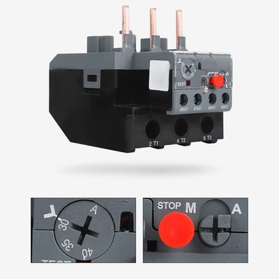 220V For Delixi Motor Overload Protector JRS1Dsp-25-1.6~2.5 AC Contactor *mp