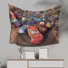 Disney Cars LMQ95 Print Tapestry Wall Hanging For Living Room Bedroom Home Decor