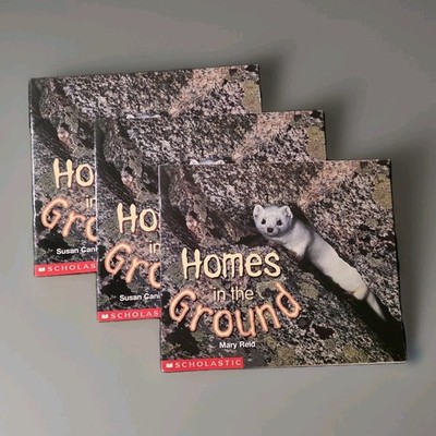 Beginning Children'S HOMES IN THE GROUND Multiple 3 Copies Early Leveled K-2